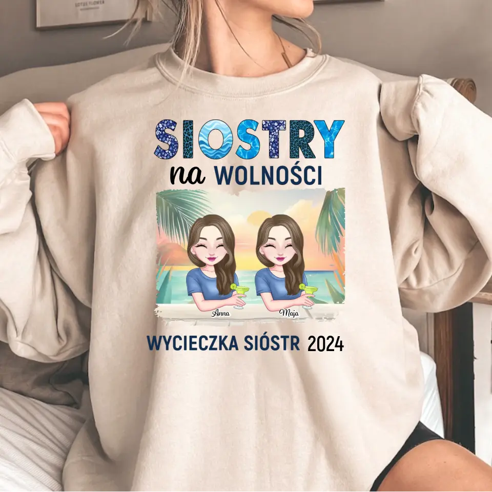 Siostry na wolności, wycieczka sióstr