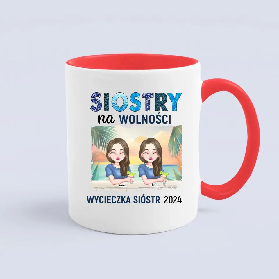 Siostry na wolności, wycieczka sióstr