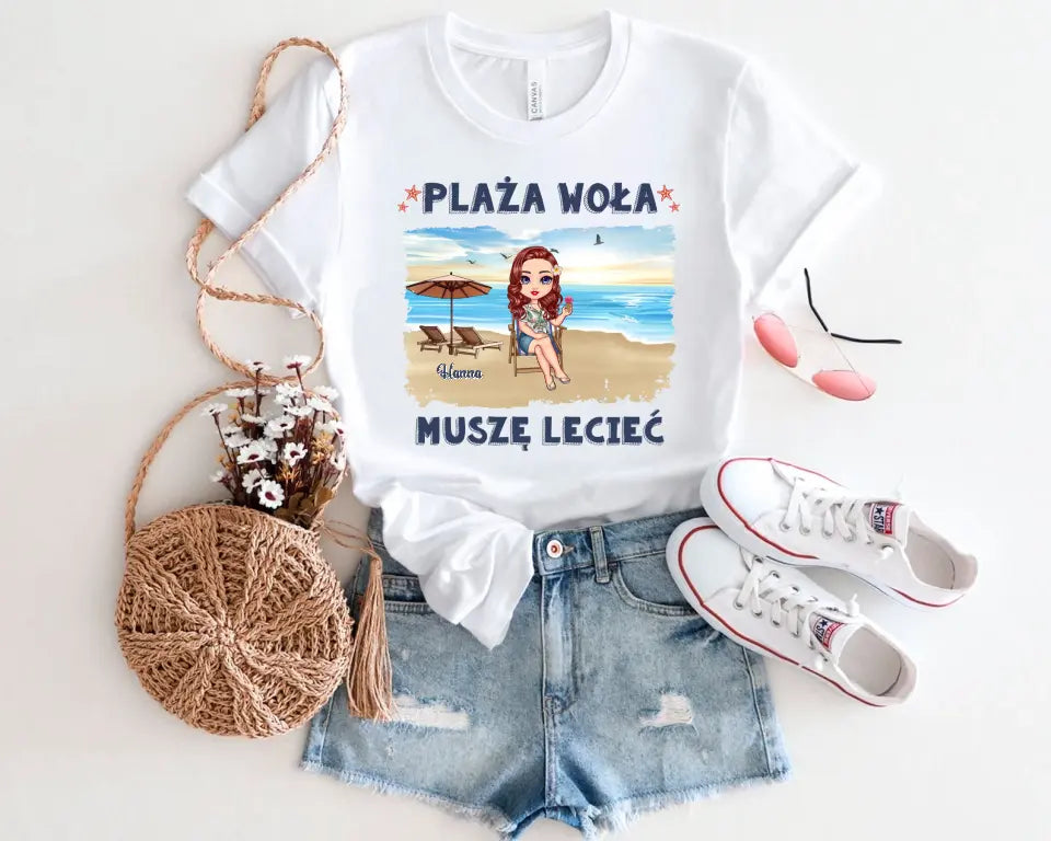 Plaża woła, musimy lecieć