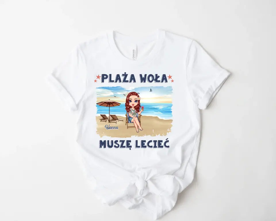 Plaża woła, musimy lecieć