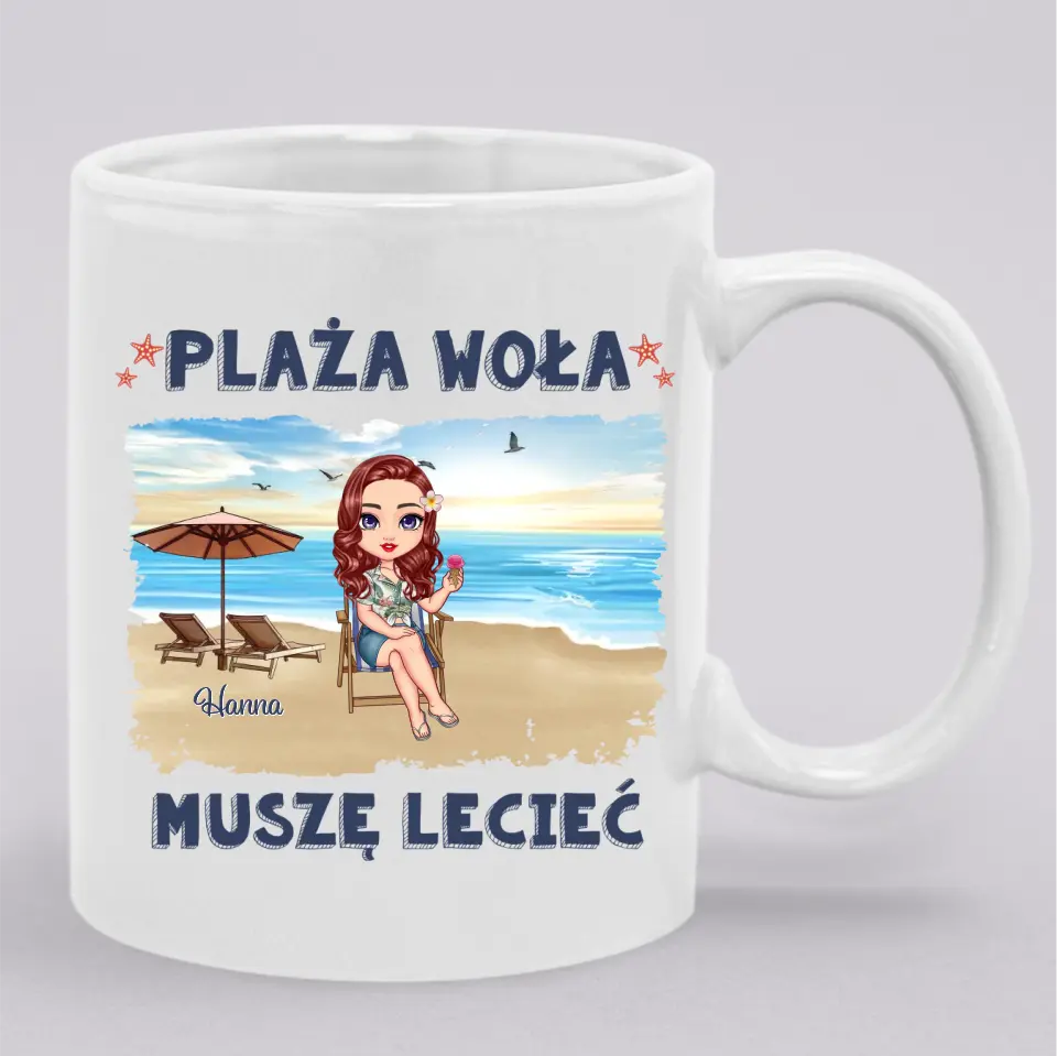 Plaża woła, musimy lecieć