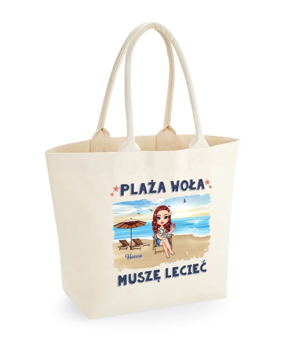 Plaża woła, musimy lecieć