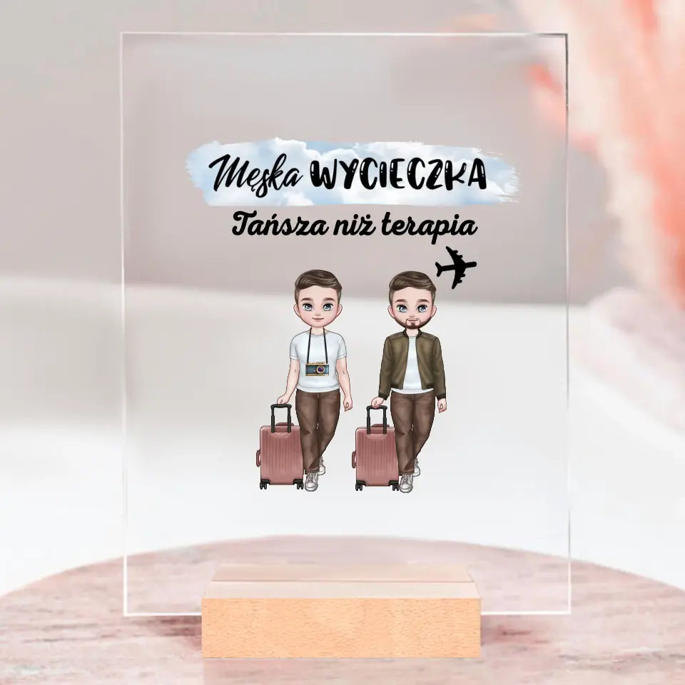 Męska wycieczka tańsza niż