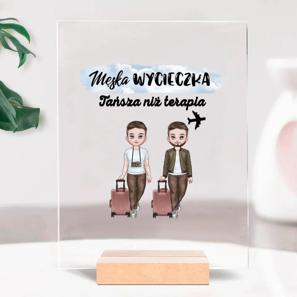 Męska wycieczka tańsza niż