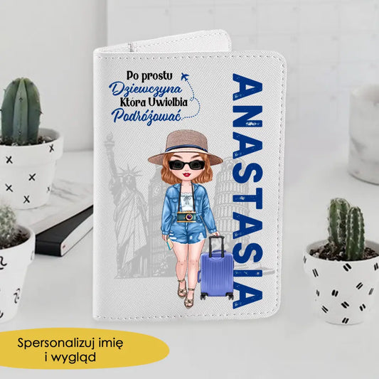 Etui na Paszport - Po prostu dziewczyna