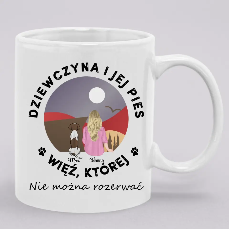 Kubek - Dziewczyna i jej pies. Więź