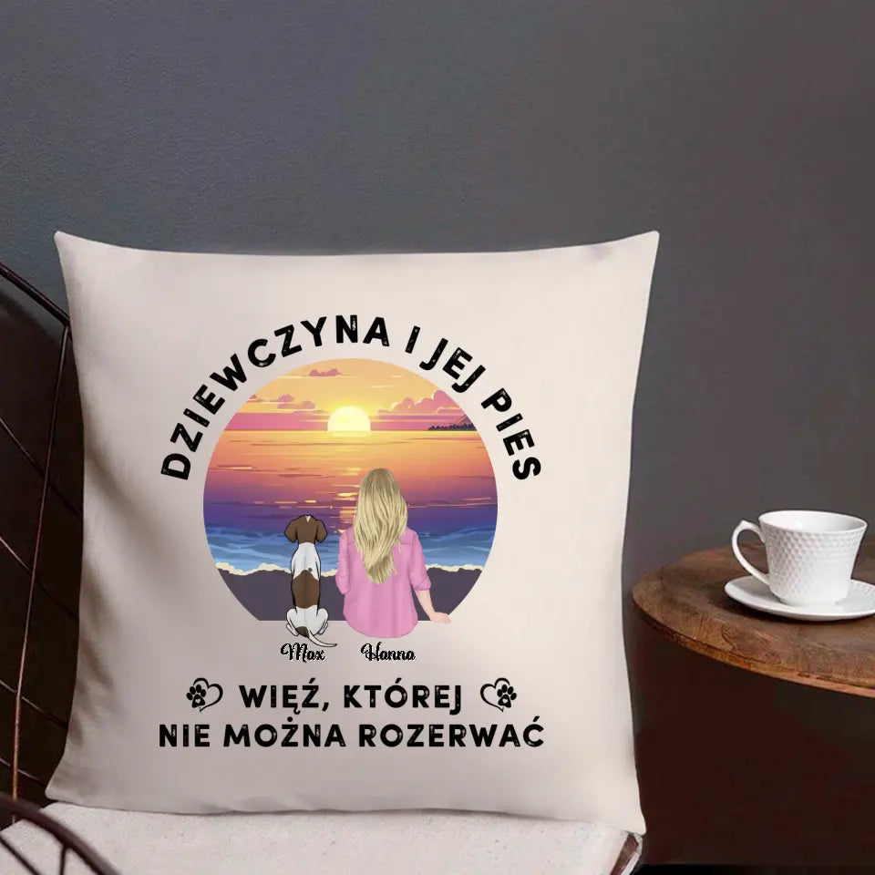 Kubek - Dziewczyna i jej pies