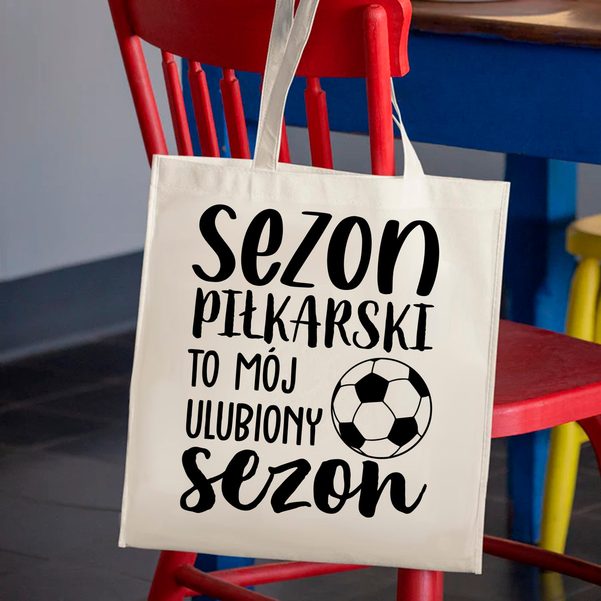 Torby Piłkarskie Torba Sezon piłkarski to mój ulubiony sezon
