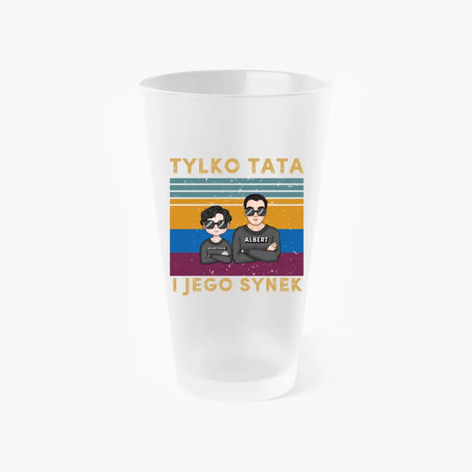 Szklanka Pintowa - Tylko tata i jego dzieci