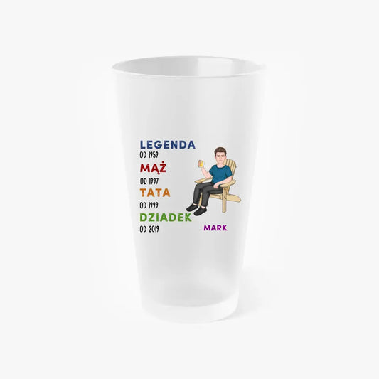 Szklanka Pintowa - Legends