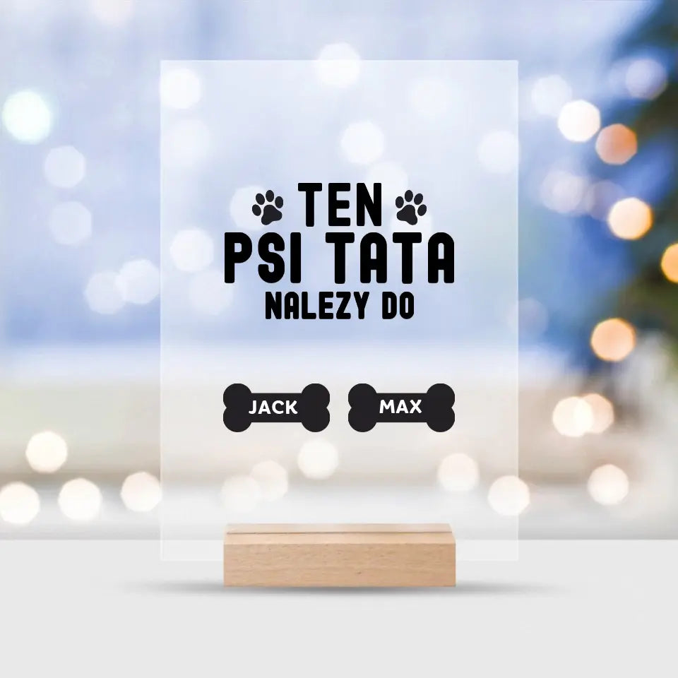 Bluza Unisex - TEN PSI TATA NALEŻY DO