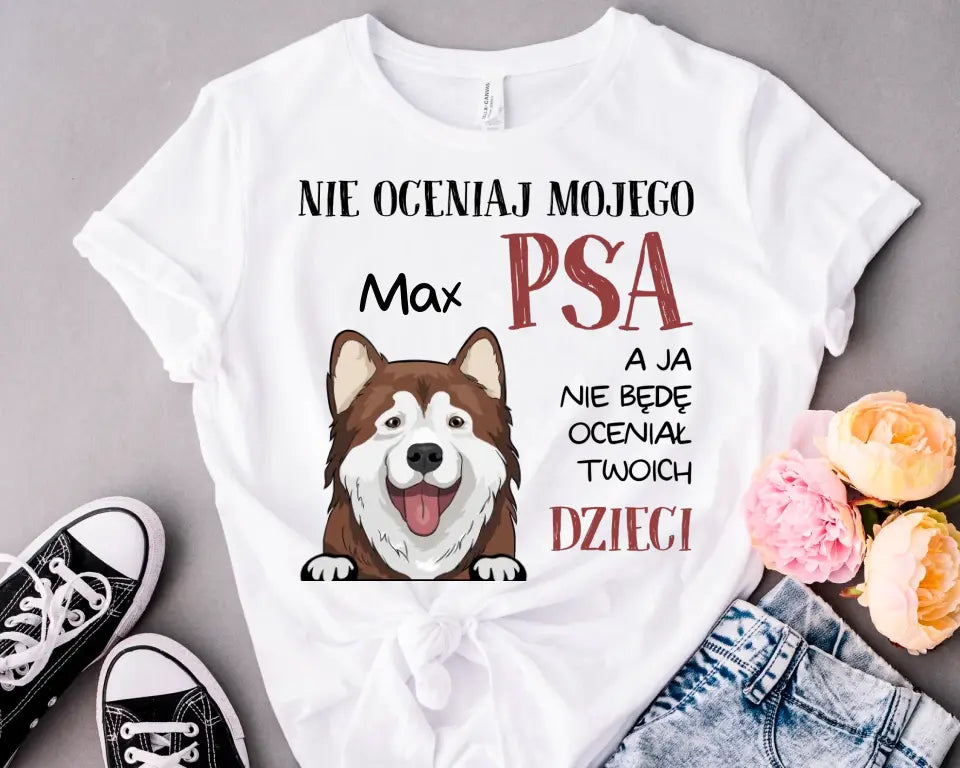 Bluza Unisex - NIE OCENIAJ MOJEGO PSA