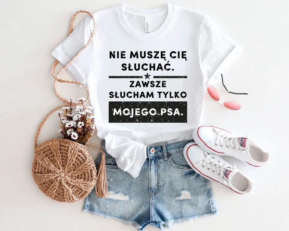 Bluza Unisex - Nie muszę cię słuchać