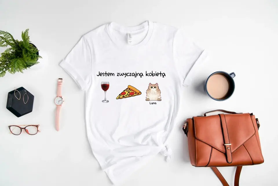 Bluza Unisex - Jestem zwyczajną kobietą