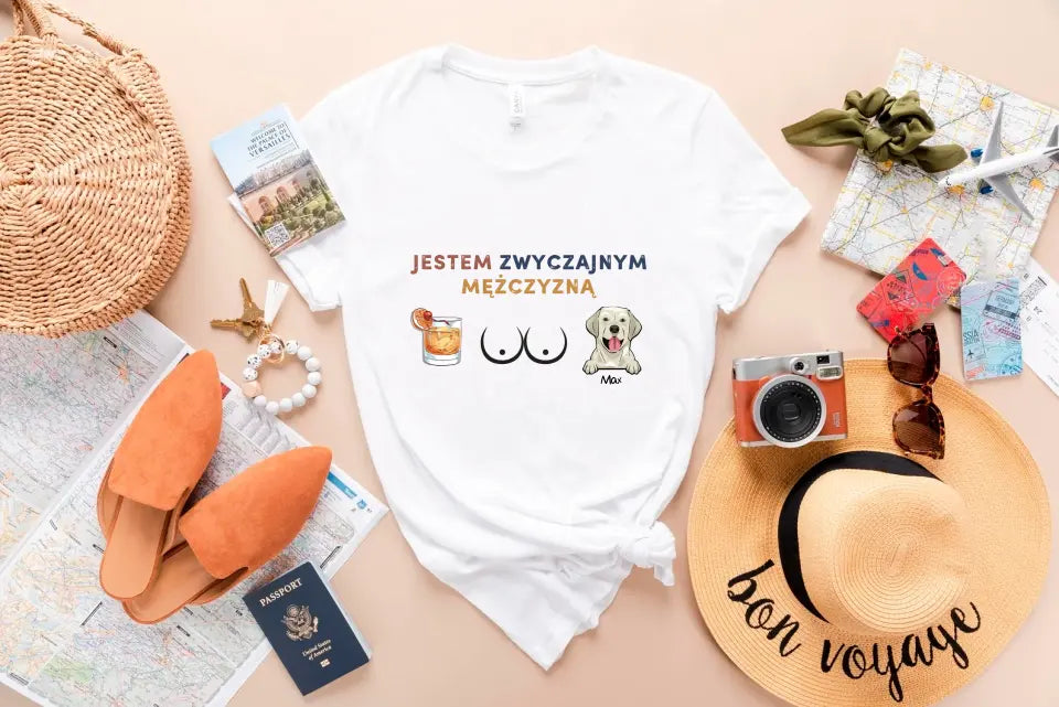 Bluza Unisex - Jestem zwyczajnym mężczyzną