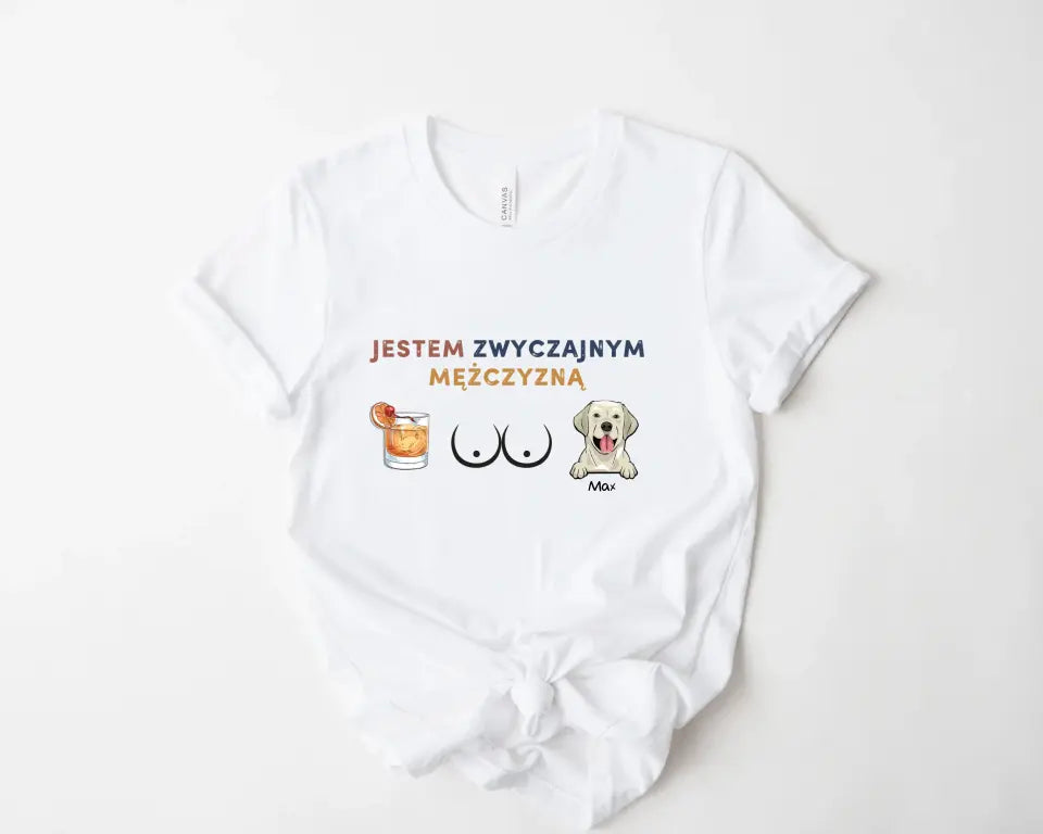 Bluza Unisex - Jestem zwyczajnym mężczyzną