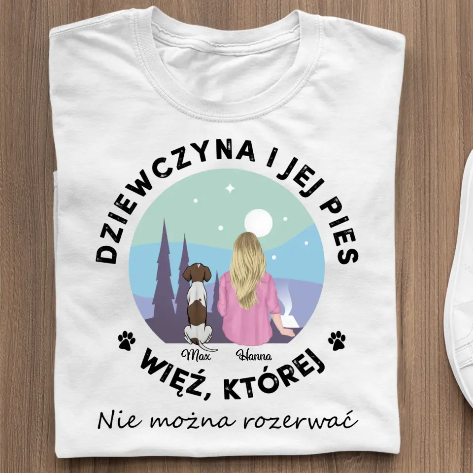 Bluza Unisex - Ja i pies