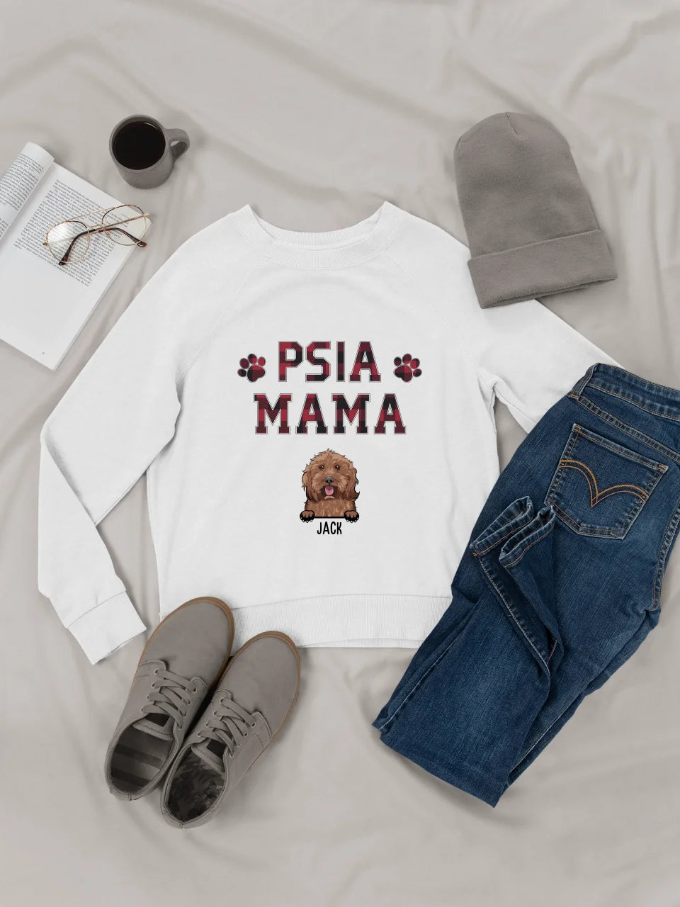 Bluza Unisex - Psia mama