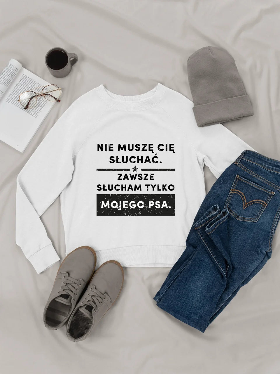 Bluza Unisex - Nie muszę cię słuchać