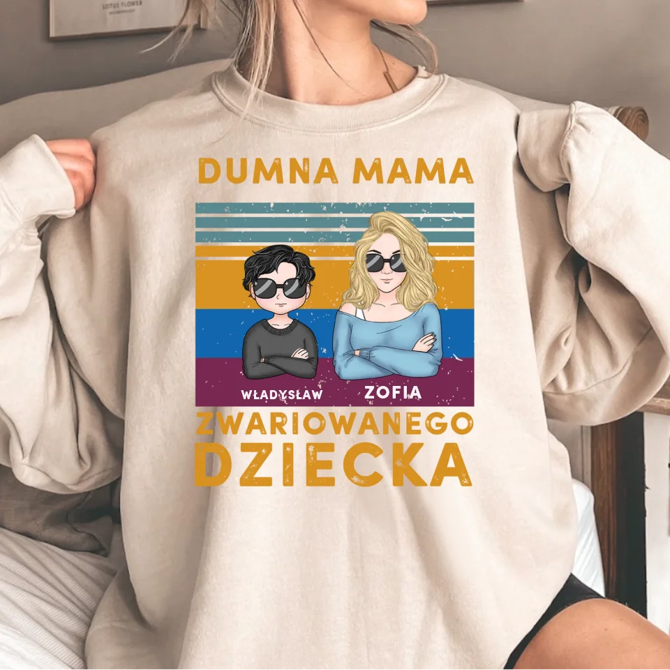 Dumna mama zwariowanego dziecka