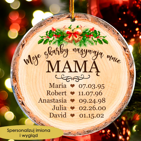 Moje skarby nazywają mnie Mamą