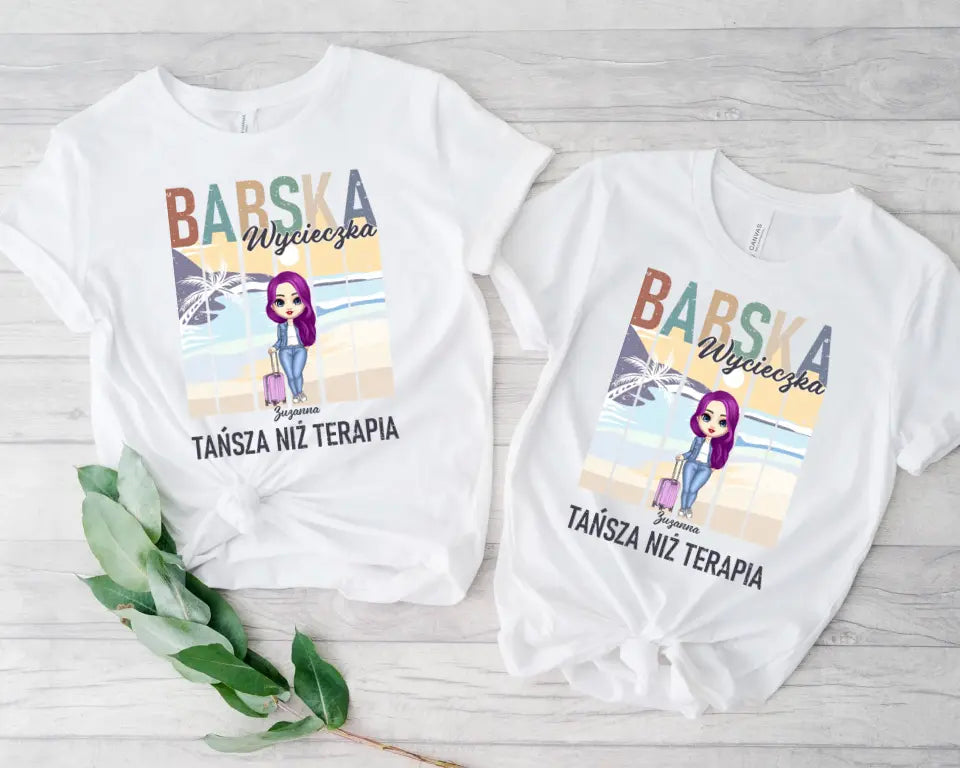 Bluza Unisex - Babska wycieczka. Tańsza niż terapia