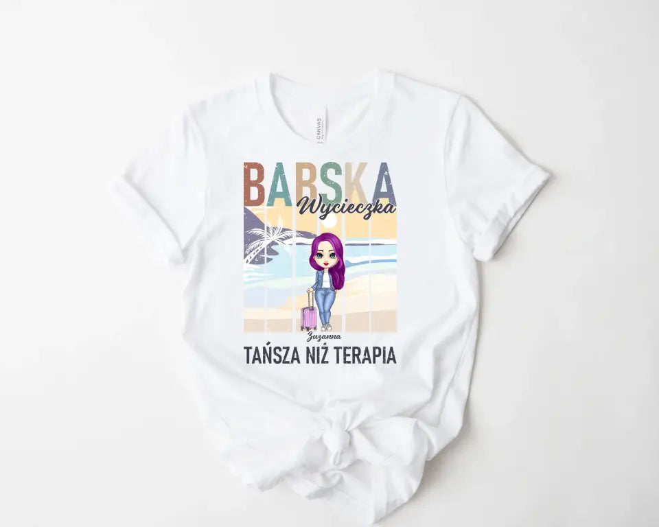 Bluza Unisex - Babska wycieczka. Tańsza niż terapia