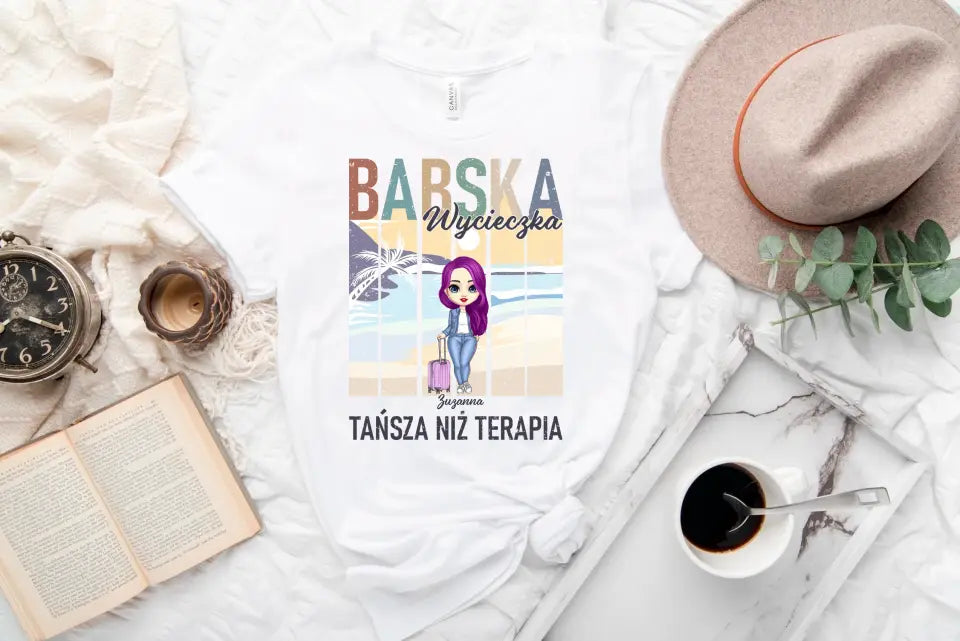 Bluza Unisex - Babska wycieczka. Tańsza niż terapia