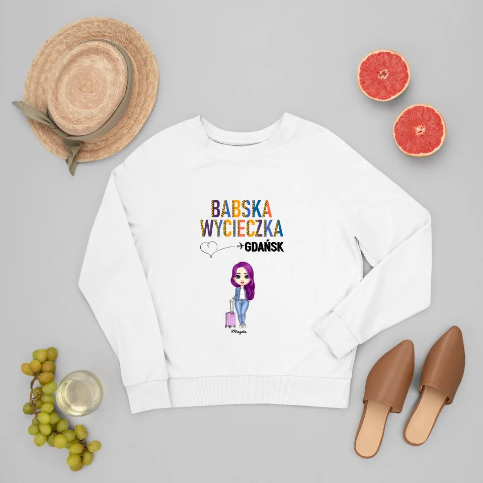 Bluza z kapturem - Babska wycieczka