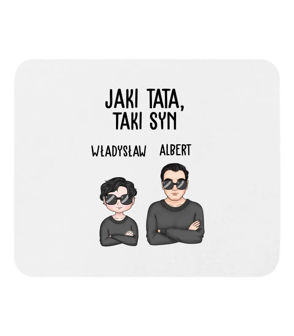 Bluza Unisex - Jaki tata, Takie dzieci