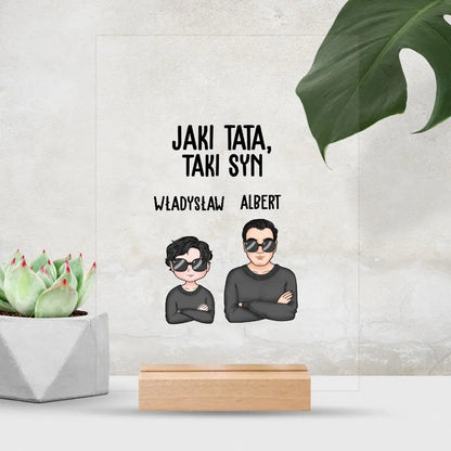 Bluza Unisex - Jaki tata, Takie dzieci