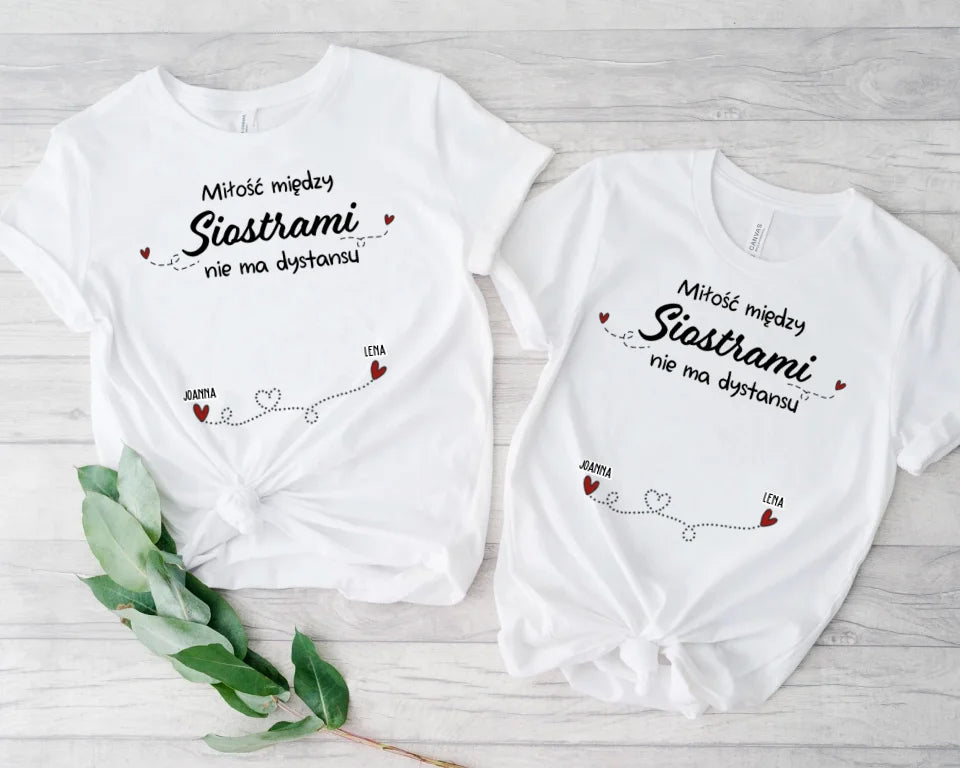 Bluza z kapturem - Miłość nie ma dystansu