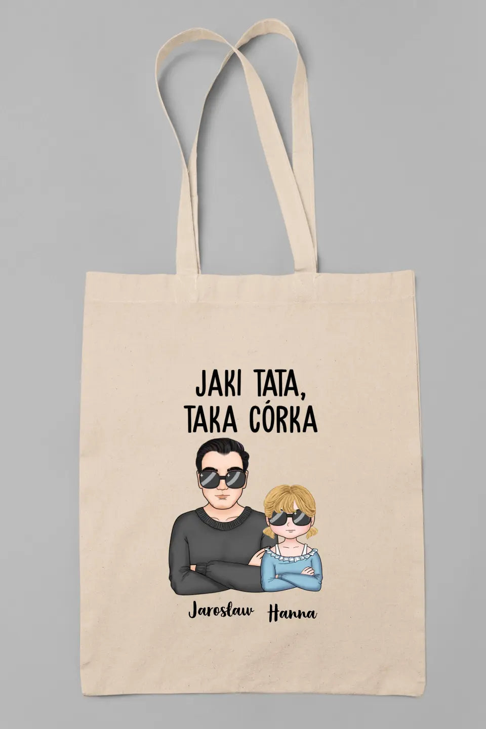 Bluza Unisex - Jaki Tata, Taka Córka