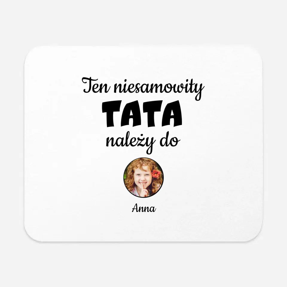 Bluza Unisex - Ten niesamowity tata należy do