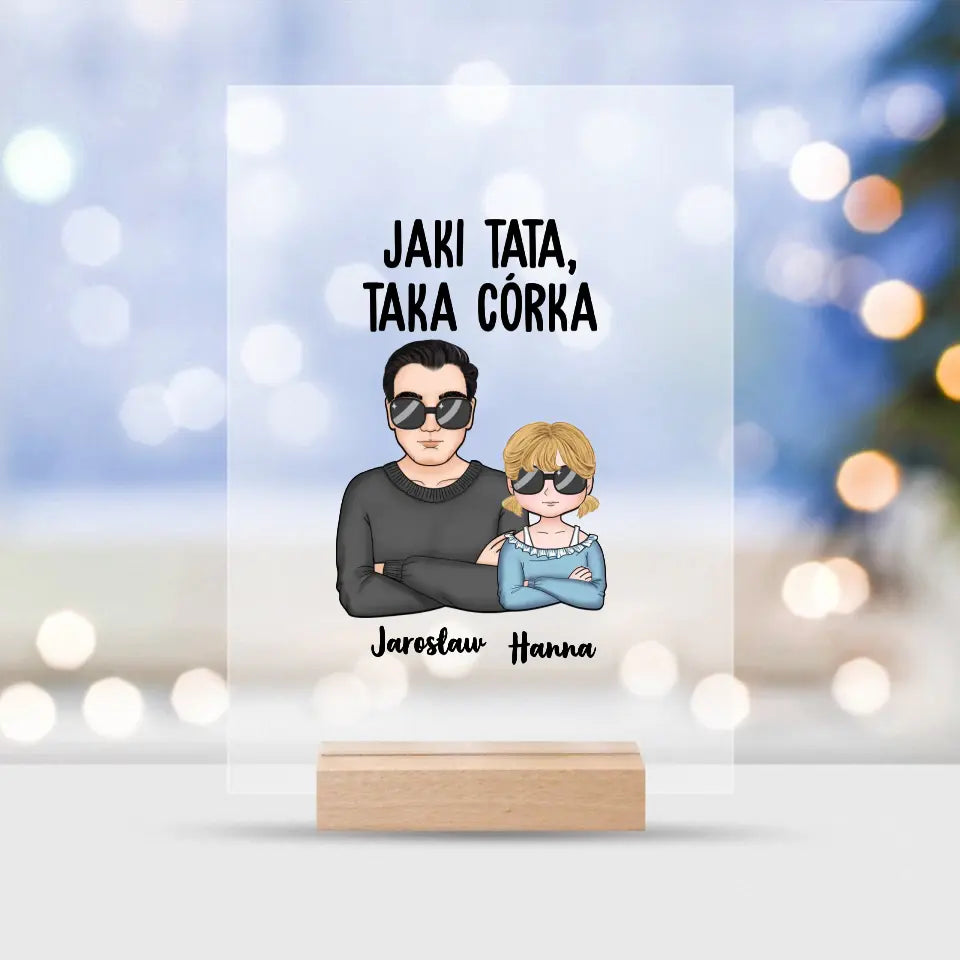 Bluza z kapturem - Jaki Tata, Taka Córka