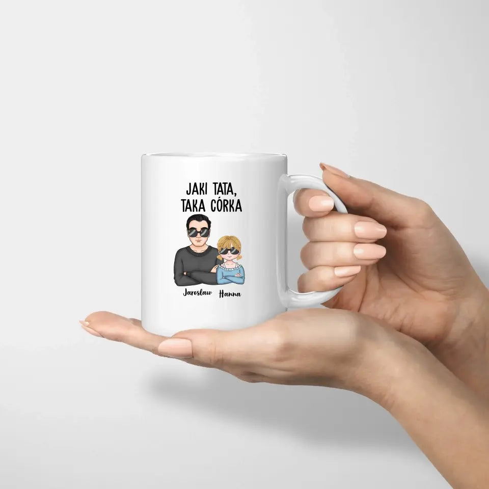 Bluza z kapturem - Jaki Tata, Taka Córka