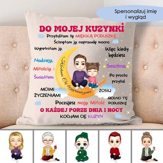 Kocham Cię bezgranicznie. Dla mojej kuzynki Kuzyn