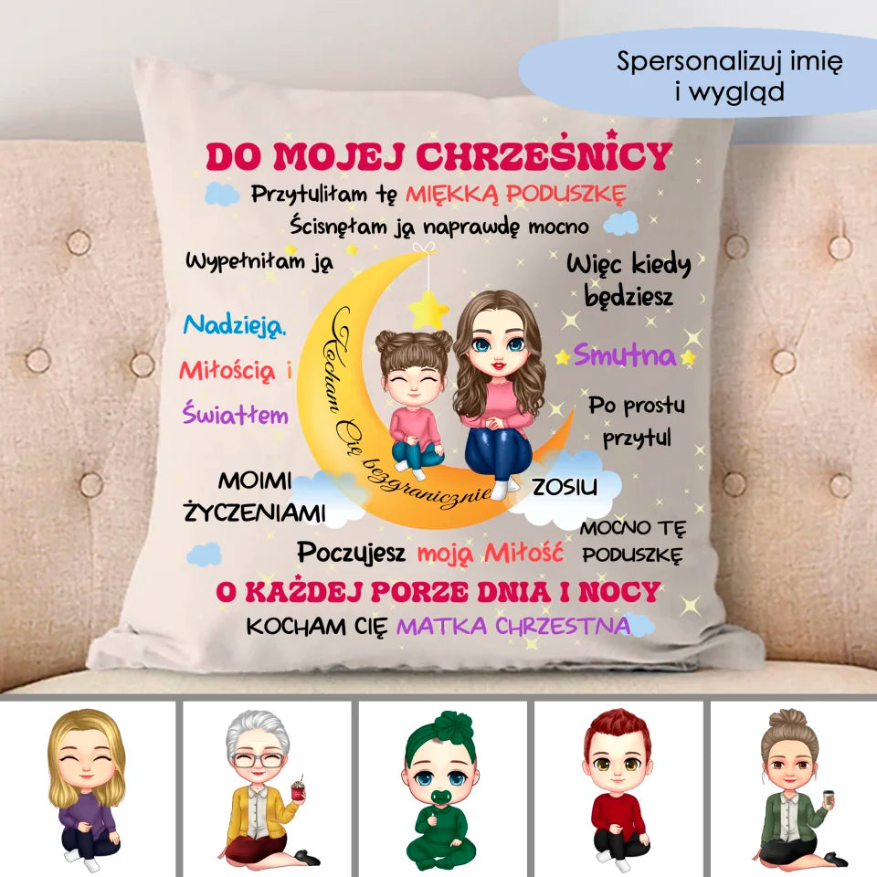Kocham Cię bezgranicznie. Dla mojej chrześnicy Matka chrzestna