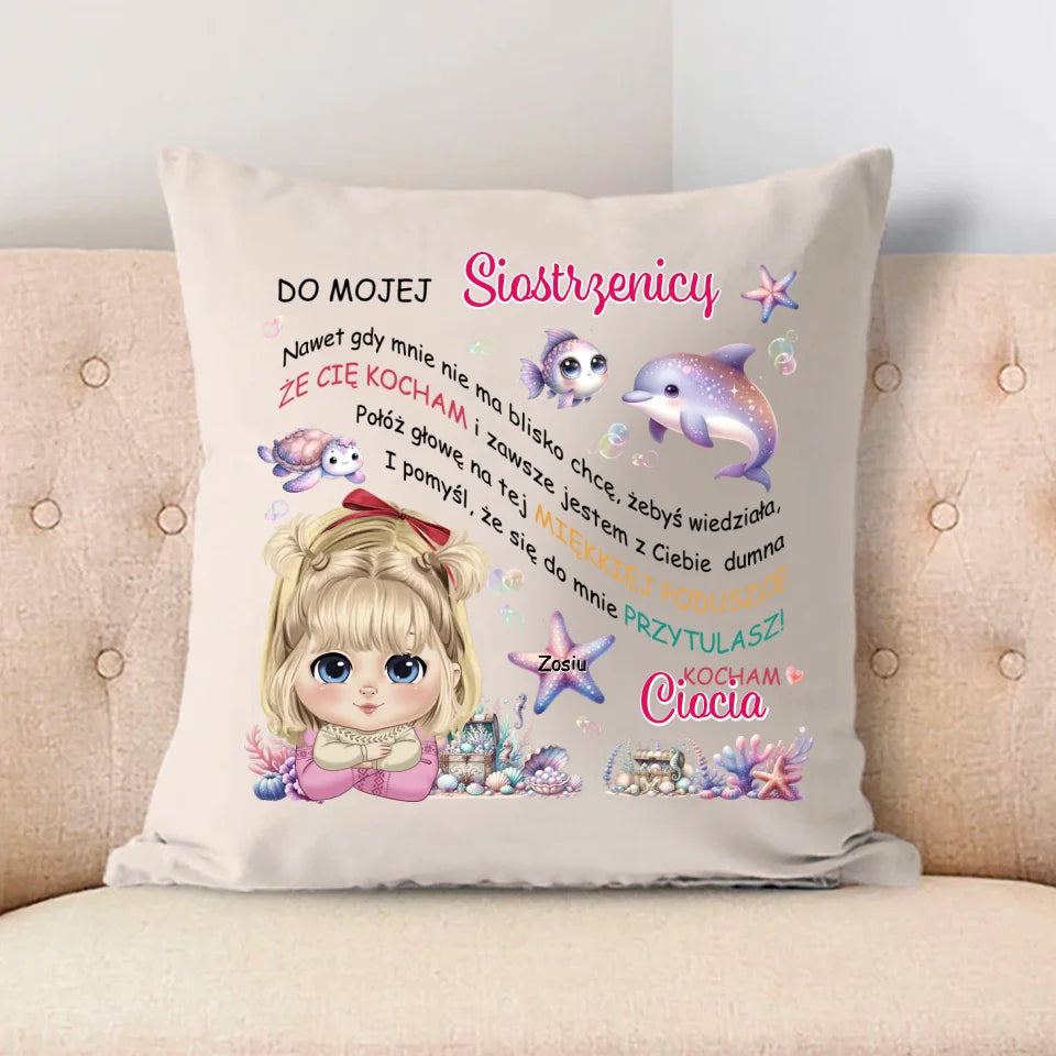 Dla mojej siostrzenicy. Kocham Ciocia