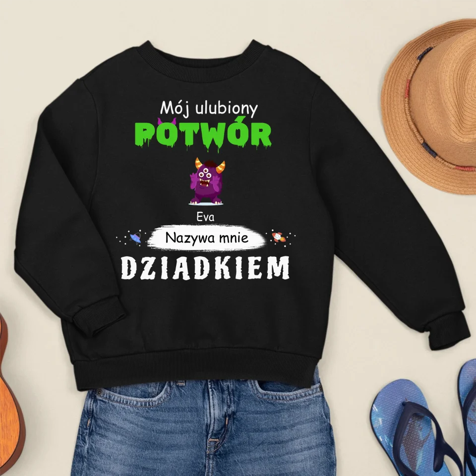 Mój ulubiony potwór nazywa mnie dziadkiem