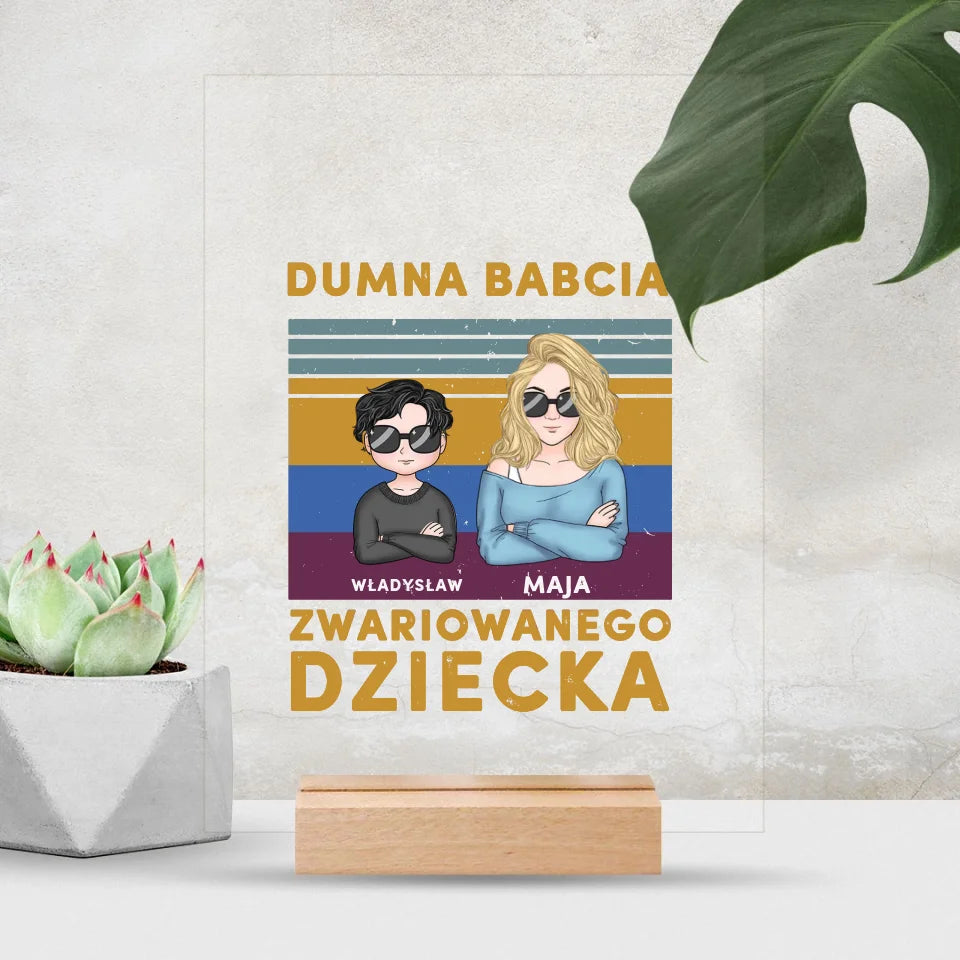 Dumna babcia Zwariowanego dziecka