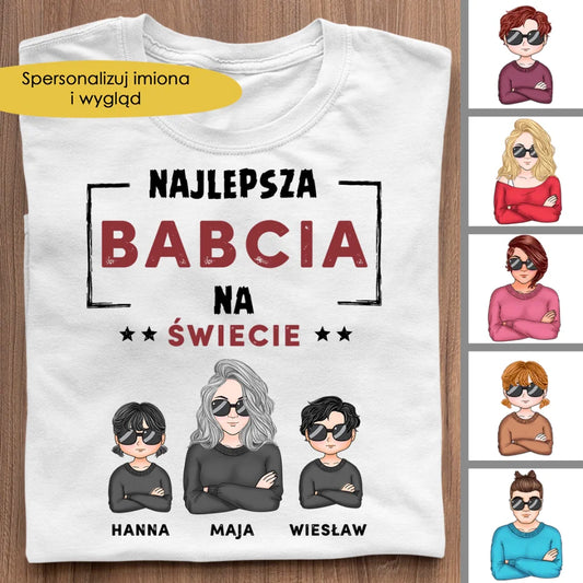 Koszulka - Najlepsza babcia na świecie