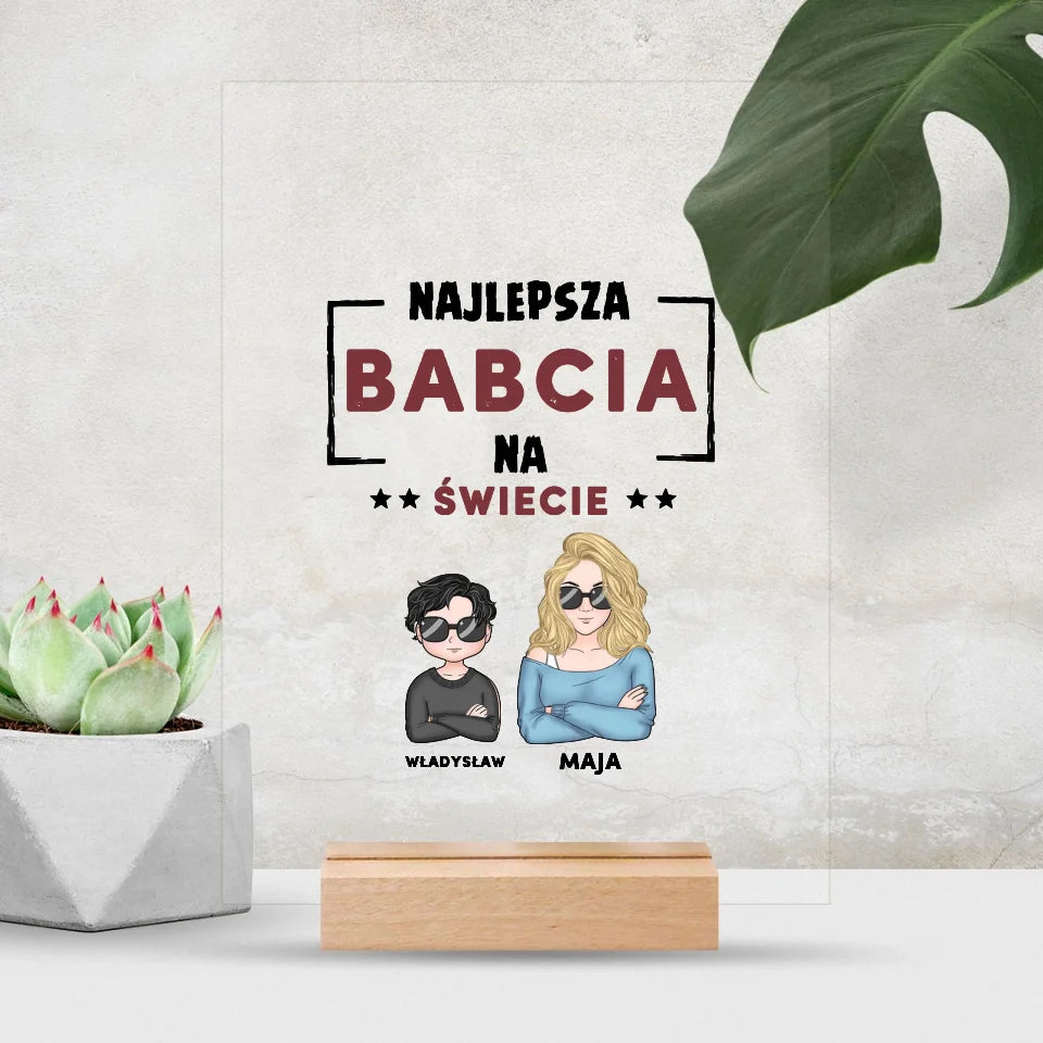 Poszewka - Najlepsza babcia na świecie