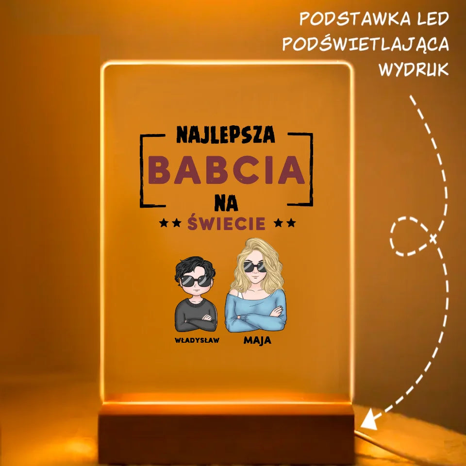 Poszewka - Najlepsza babcia na świecie