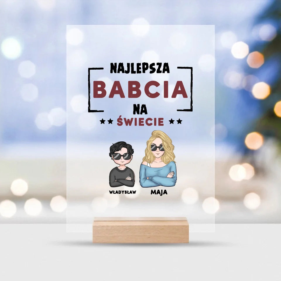 Poszewka - Najlepsza babcia na świecie