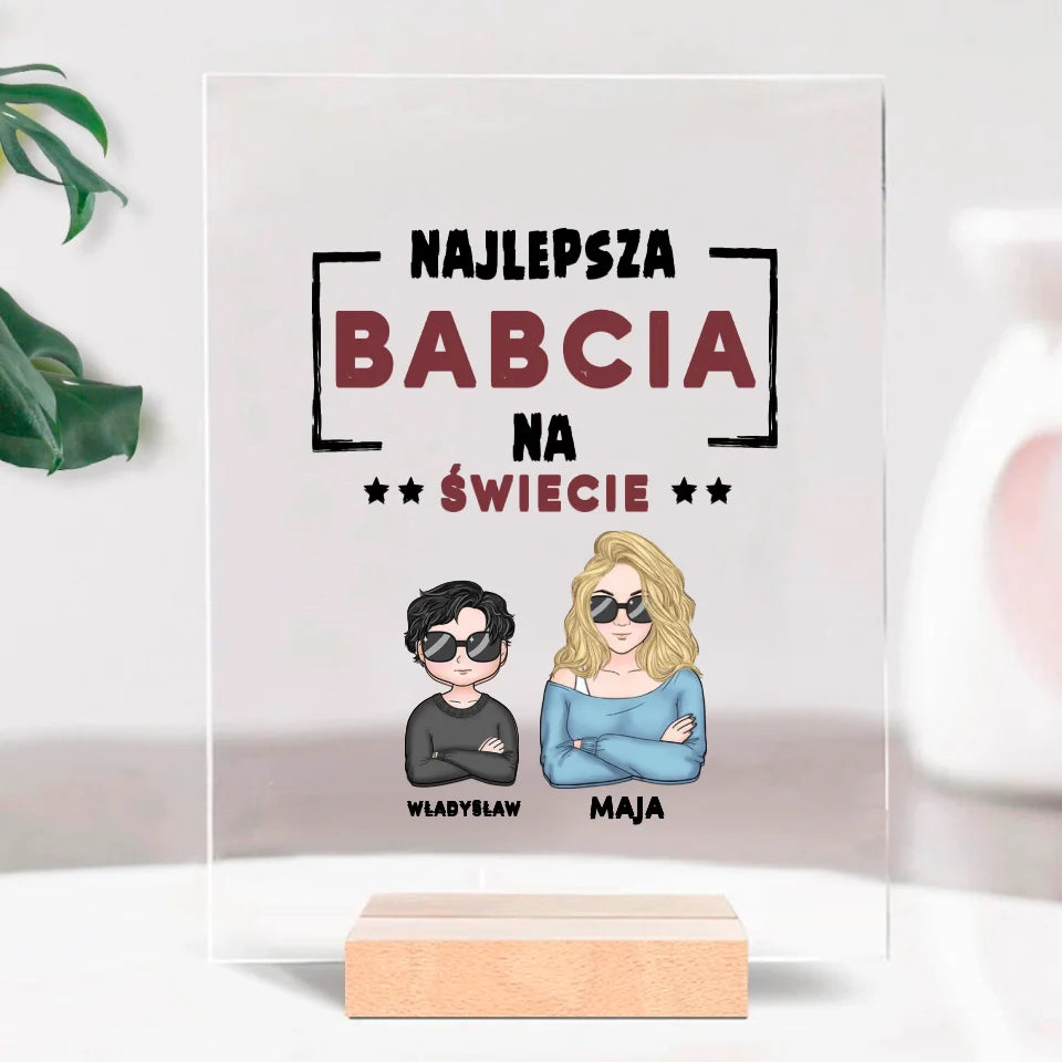 Poszewka - Najlepsza babcia na świecie