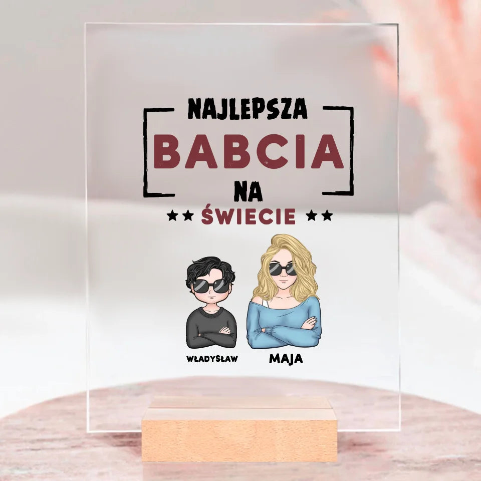 Poszewka - Najlepsza babcia na świecie