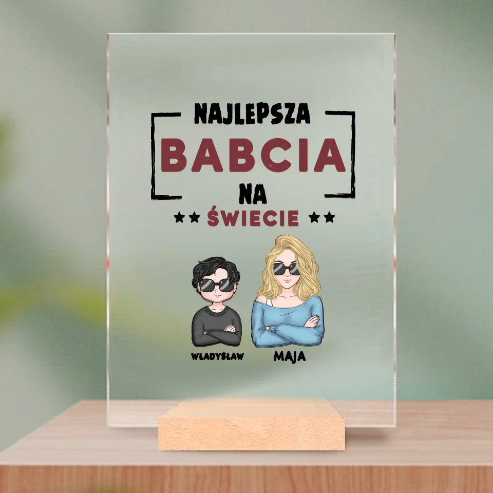 Poszewka - Najlepsza babcia na świecie