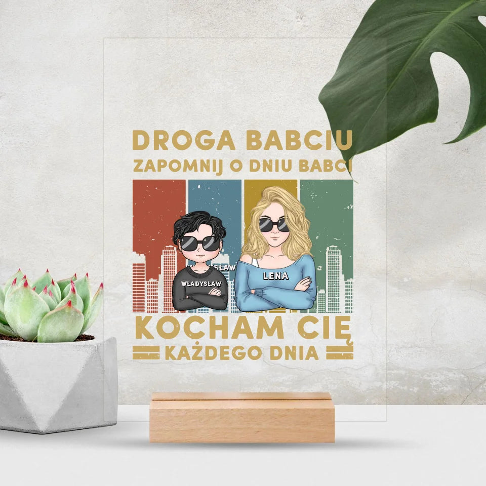 Droga Babciu, zapomnij o Dniu Babci! Kocham Cię każdego dnia