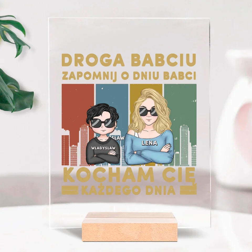 Droga Babciu, zapomnij o Dniu Babci! Kocham Cię każdego dnia